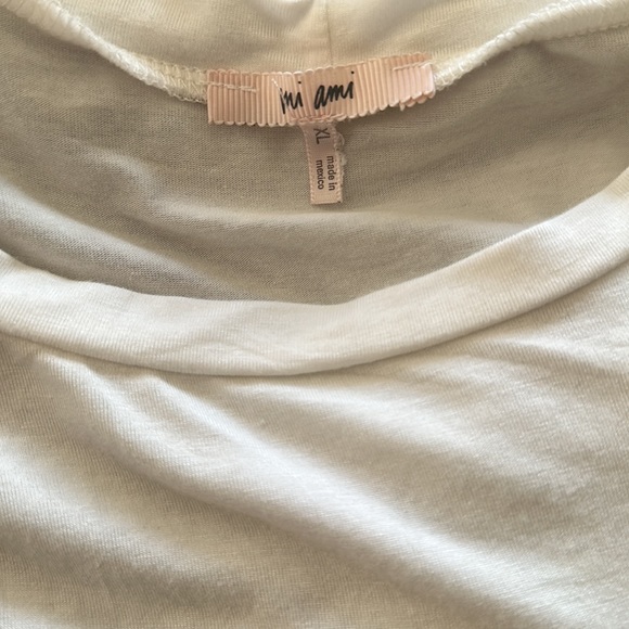 White Shirt with Sheer Sleeves - Picture 4 of 6